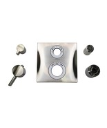 hansgrohe 15714821 Ecostat Square Valve Trim Only, No Valve - Brush Nick... - $259.90