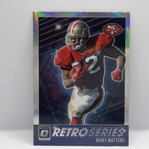 2021 Panini Donruss Optic Football Ricky Watters Retro Series RS-RW Silver Prizm - £1.57 GBP