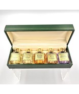 Vtg Caswell Massey Miniature Cologne Water Set In Box NOS Assorted Scents - €50,31 EUR
