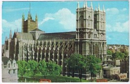 Postcard Westminster Abbey London England UK - £3.10 GBP