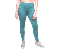 NWT Womens Size XL Reebok Green Larkspur Sport 7/8 Pocket Leggings - £16.85 GBP