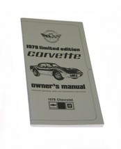 1978 Corvette Manual Owners Pace Car - £19.38 GBP