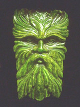 Wise Old Greenman Wall Hanging Celtic Home Decor Gothic Large Garden Yard Art - £39.31 GBP