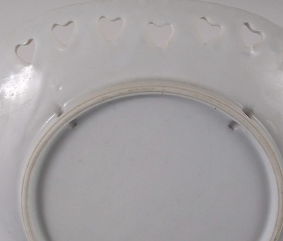 Vintage Norcrest Mother Poem Heart 7" Gold Trim Decorative Plate Japan Item image 8