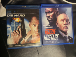 Lot Of 2 Die Hard + Rogue Hostage [Blu-ray]/ No SLIPCOVER/ No Digital - £6.24 GBP