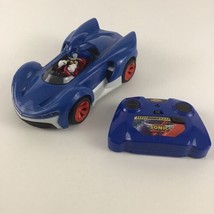 Sega RC Sonic The Hedgehog Racecar Remote Control Toy Blue Racer 2021 NKOK - £27.22 GBP