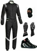 Go Kart Race Suit Driver 2020 CIK/FIA level-2 with balaclava glove Shoes - £133.72 GBP