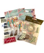 Lot 6 Unopened Packs various Brands Scrapbooking Stickers etc, all new - £3.18 GBP