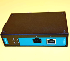MOXA IMC-21GA INDUSTRIAL GIGABIT ETHERNET-TO-FIBER MEDIA CONVERTER DIN-R... - $82.55