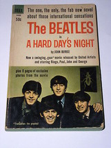 The Beatles Paperback Book A Hard Day&#39;s Night Vintage 1964 - £31.33 GBP