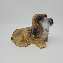 Vintage GEI 1997 Ceramic Bassett Hound Dog Figurine - $14.84