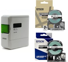 Spring Cleaning Bundle From Labelworks Epson Includes The Lw-C410Px Labe... - $111.97