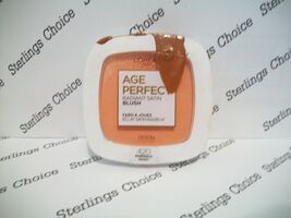 L'oreal Age Perfect Radiant Satin Blush #420 Marigold "Damaged" - $9.25