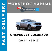 Chevrolet Colorado 2013 2014 2015 2016 2017 Service Repair Workshop Manual - £6.07 GBP