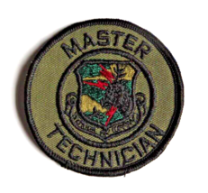 Vintage USAF Strategic Air Command Master Technician Patch ICBM *Unused* - £3.12 GBP