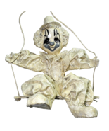 Vintage Mexican 70s Paper Mache Clown Hanger Signed by Artist Figurine 1... - £125.85 GBP