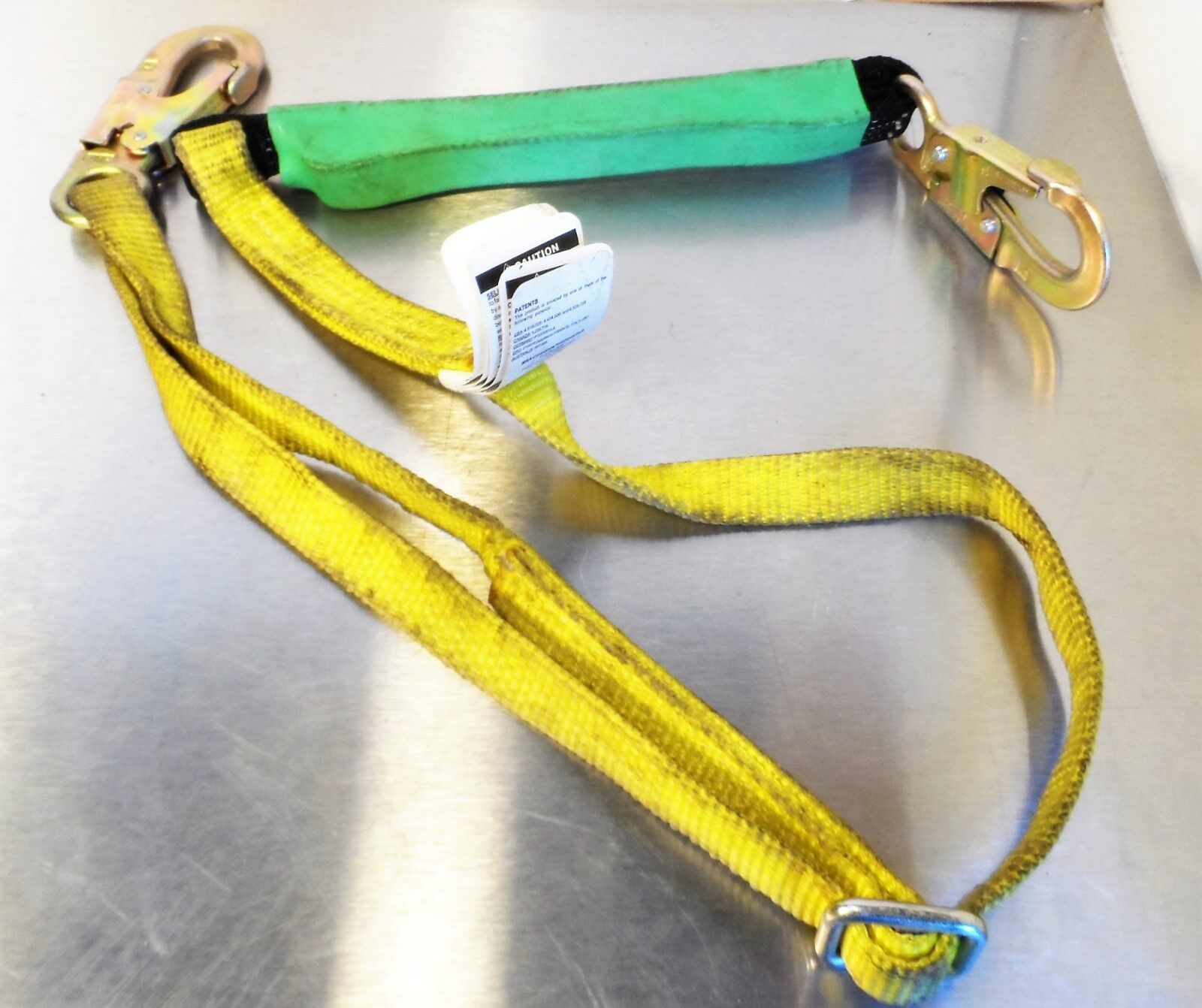MSA 501044 Lanyard 6Ft X 1&quot; Nylon With Integral Dynamight Shock Absorber - $21.83