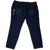 Avenue Women&#39;s Jeans 30T Tall Skinny Blue Dark Wash Stretch - £19.83 GBP