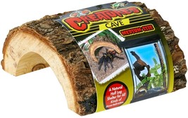 Zoo Med Creatures Cave Natural Half Log for Sleeping and Hiding - £8.81 GBP