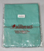 Allheart Unisex Scrub Set: V-Neck Top &amp; Drawstring Pant,  Green , 2XL - $18.99