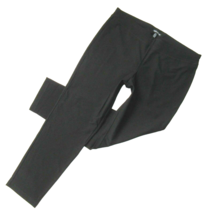 NWT Eileen Fisher Slim Ankle w/ Yoke in Black Washable Stretch Crepe Pants XS - £72.54 GBP