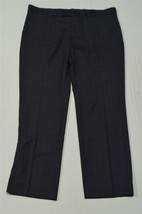 Nick Graham 36 x 30 Black Gray Check Straight Dress Pants - £7.16 GBP