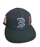 Boston Red Sox MLB Authentic New Era 7-5/8 59FIFTY Fitted Cap  Hat black... - £36.58 GBP