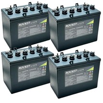 Rocket L-1275 150Ah 12V Golf Cart Battery - Replaces T-1275 Plus (Set of 4) - £1,110.00 GBP