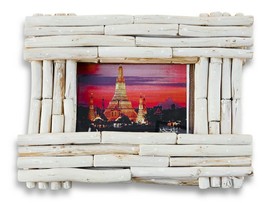 Picture Frame Wood Photo Frame 10x15 cm Pictures Wall Frame Driftwood De... - $38.70 CAD