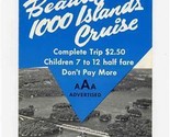 Rockport Boat Lines Brochure 1000 Islands Cruise Ontario  - £13.97 GBP
