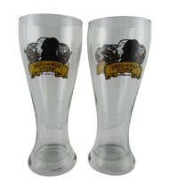 Set 2 Jekyll And Hyde Club Glasses Pint Beer New York City 8 1/4” Double Sided - £16.82 GBP