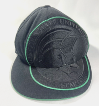 Michigan State Spartans Reebok Heisman Black Fitted Hat Size 7/12 - £12.65 GBP