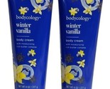 2X Bodycology Winter Vanilla Body Cream Limited Edition 8 Oz. Each  - £15.58 GBP