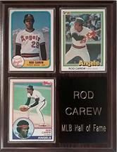 Rod Carew Los Angeles Angels 3-Card Plaques - £17.64 GBP