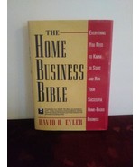 The Home Business Bible With 4 Diskettes IBM Accounting Program by David... - £18.76 GBP