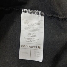 Carhartt K231 BLK Original Fit Men's Graphic Logo Long Sleeve T-Shirt 3XL Tall image 6