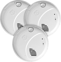 First Alert Interconnect Hardwire Smoke Alarm With Battery Backup &amp; Voice, Pack - $127.98