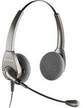 Plantronics H101N Encore Binaural HEADSET Dual Ear Noise reduce cancel 43467-01 - £131.94 GBP