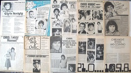 Christopher Knight ~ Twenty (20) B&amp;W Vintage Articles From 1972-1976 ~ Clippings - $10.07