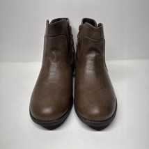 Luoika Casual Brown Boots Women Size 10 Extra Wide - £19.29 GBP