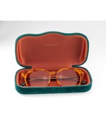 Gucci Honey Tortoiseshell Orange Rose Lunettes de Soleil Avec / Étui Et ... - $314.81