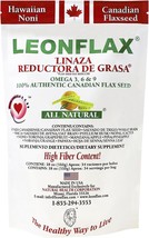 Leonflax, 100% Authentic Canadian Flax Seed, All-natural, High Fiber Content, Di - £26.27 GBP