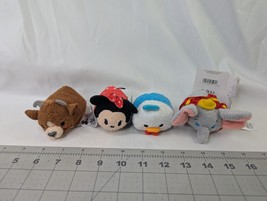 Disney Tsum Mini Plush Lot Thunder Mountain Goat Dumbo Donald Minnie Mouse Stuff - $19.95