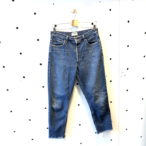 30 - AgoldE Nico High Rise Slim Leg Fit Frayed Hem Womens Jeans 0910MM - $55.00