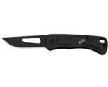 SOG Centi I Folding Knife All Black Straight Edge Slip Joint - $16.10