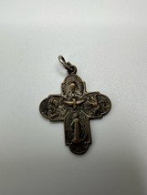 Antique Catholic Call A Priest Religious Medal 2.8cm - $10.30