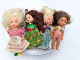 Vintage Barbie Kelly Chelsea Dolls Springtime Mermaid Fun Christmas Carol Pool - £11.13 GBP