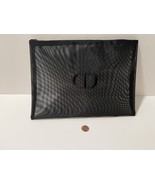 Dior Beauty Black Makeup Bag Pouch Toiletry Mesh Storage Travel - £31.45 GBP