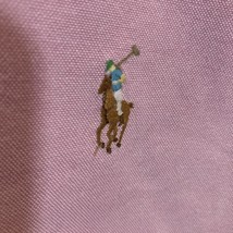 Men&#39;s Ralph Lauren 4XLT Tall Button Down Dress Shirt Pink Stretch Oxford - $28.71