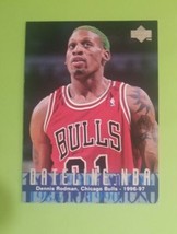 1996-97 Upper Deck Dateline Nba Dennis Rodman #323 Free Shipping - £1.41 GBP